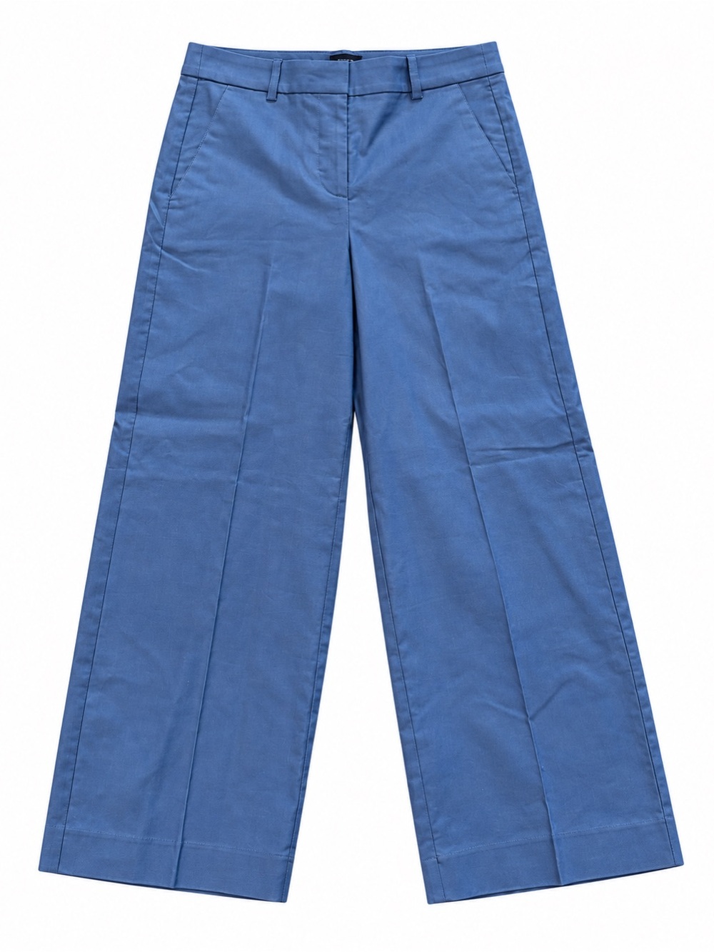 J.Crew Remy Pant Blue Wide Leg Trousers Size 4 NWT